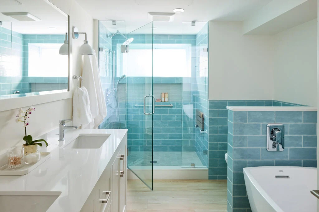 انواع درب شیشه ای حمام مستر و سرویس بهداشتی